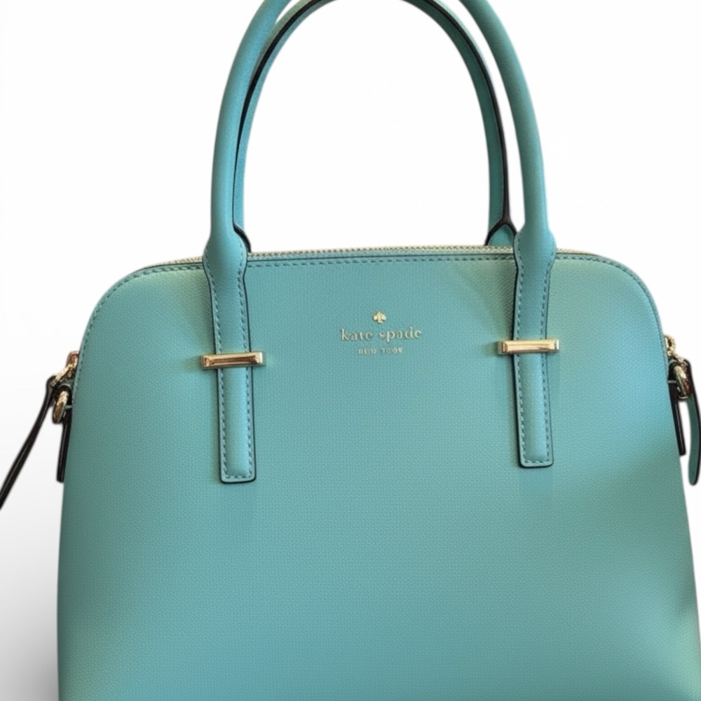 KATE SPADE NEW YORK CEDAR STREET MAISE SATCHEL IN GRACE BLUE - Picture 10 of 12